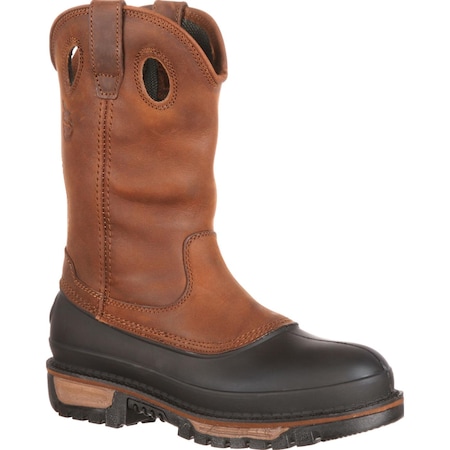 Georgia Boot Muddog Wellington Work Boot, 105M G4434